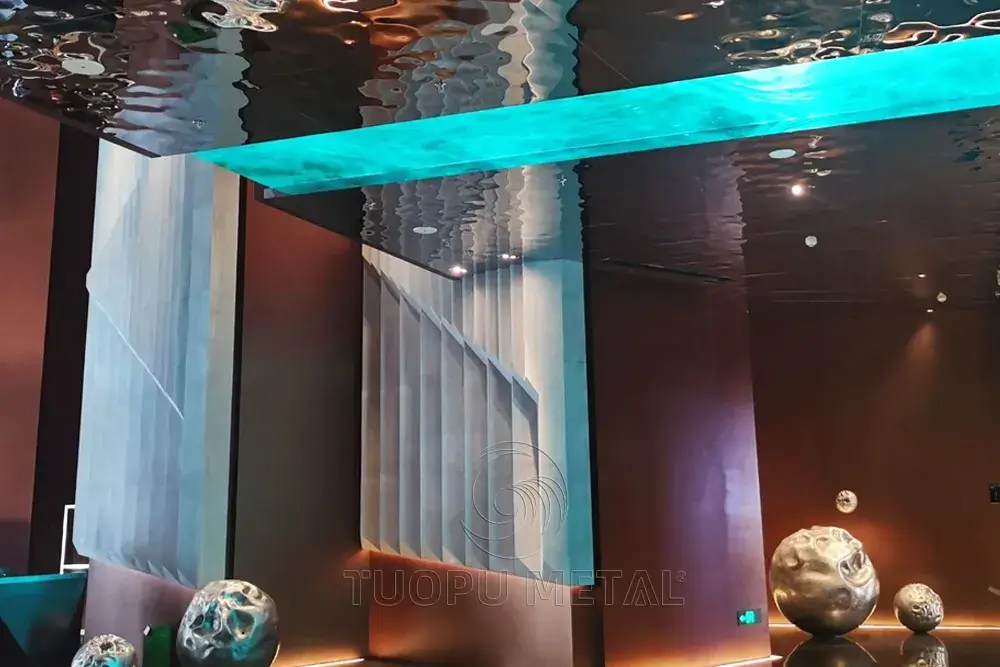 Applications of Water Ripple Stainless Steel Sheets - gallery