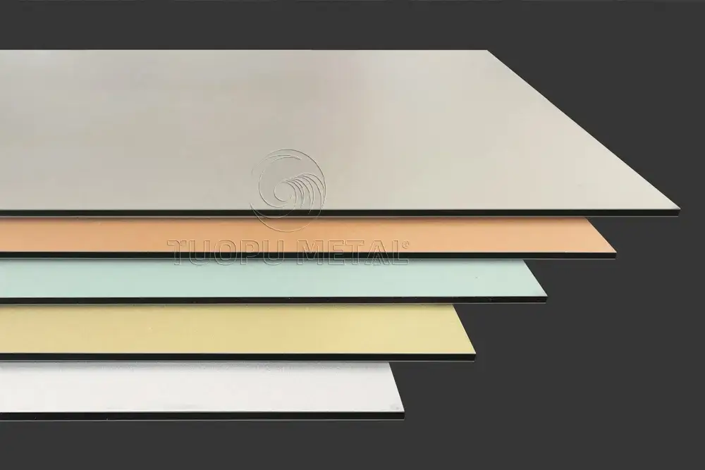 Aluminum composite panels for cladding